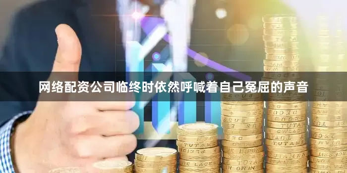 网络配资公司临终时依然呼喊着自己冤屈的声音