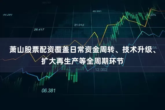 萧山股票配资覆盖日常资金周转、技术升级、扩大再生产等全周期环节